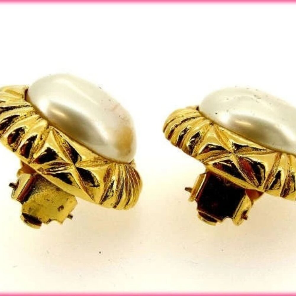 CHANEL Earring gold Women Authentic secondhand - Picture 5 of 6